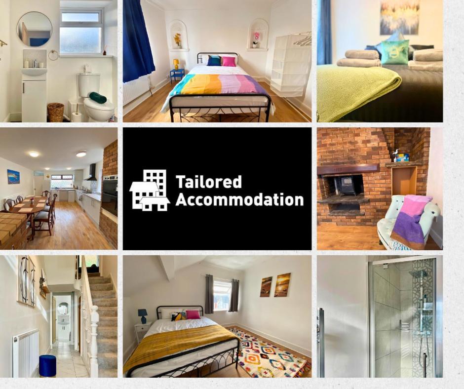 4-Bedroom Home - Perfect For Those Working In Bridgend - By Tailored Accommodation Luaran gambar